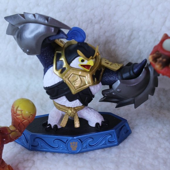 Skylanders Figures Lot of 4 Tree‎ Rex Flameslinger Gill Grunt Eruptor Toy - Picture 4 of 10